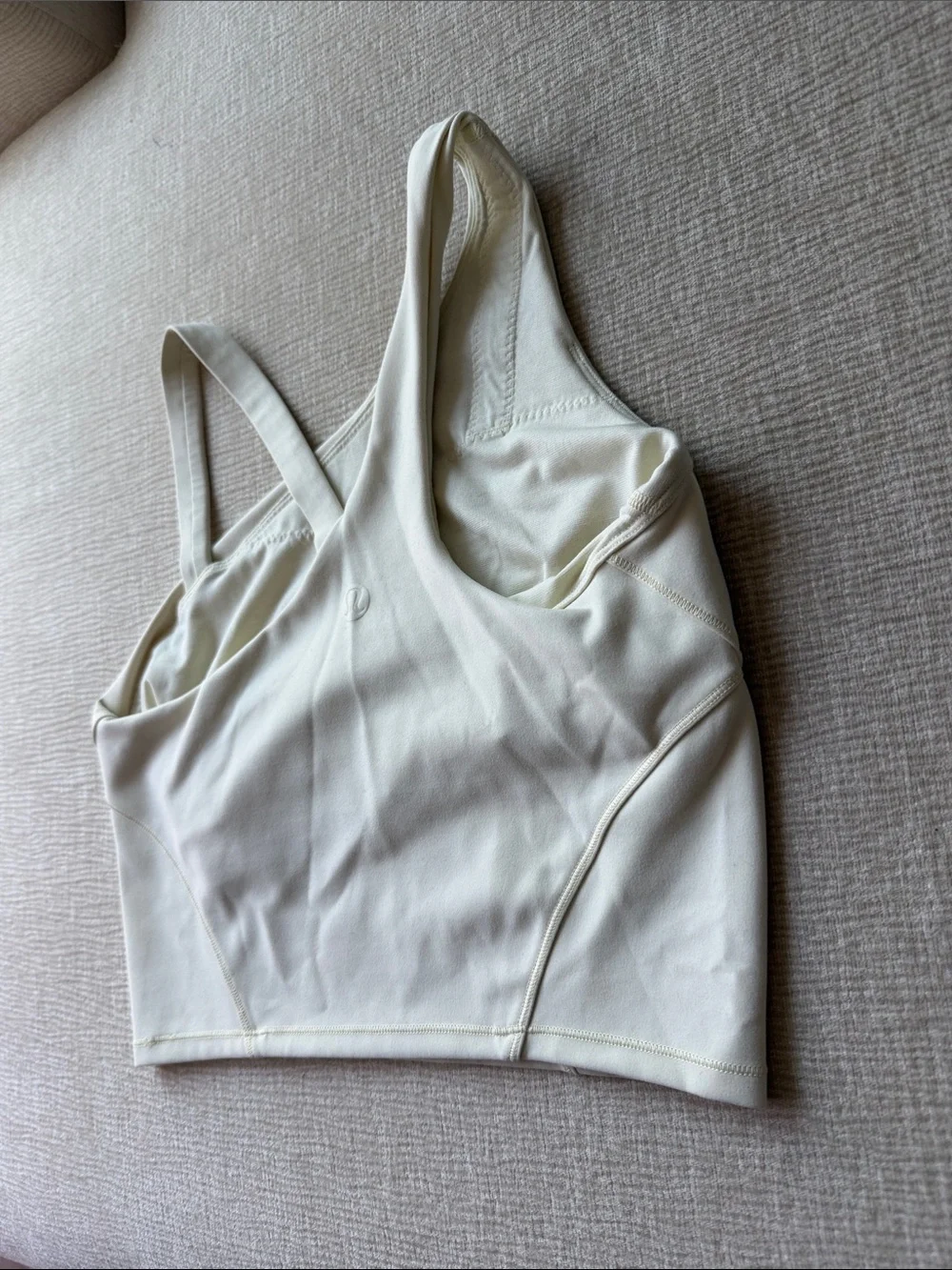 lululemon athletica cream asymmetric